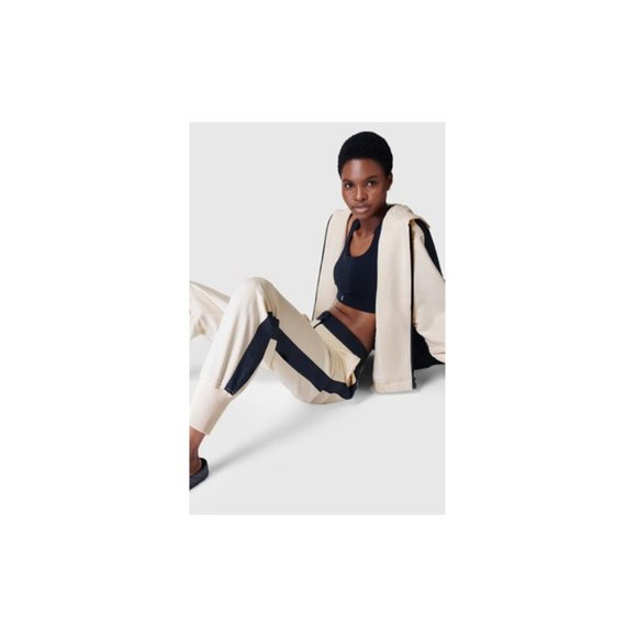 NWT-Sweaty Betty Swing Back Zip Through Jacket & Contrast Stripe Joggers-XL/14 - Picture 11 of 16